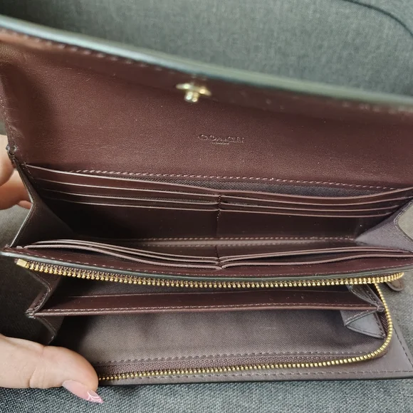 Coach Slim Envelope Wallet - Picture 4 of 11